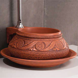 Simpolo - Table Top Hand Crafted Basin - SPRING
