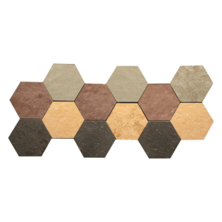 Chaine Hexagon Kota Stone - Perfect Ceramic - 011