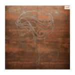 Woman Face Line Drawing Design Tiles - Perfect Ceramic - 023
