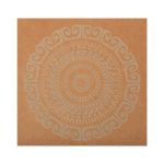Floral Round Rangoli Tiles - Perfect Ceramic - 046
