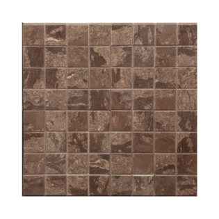 Square Piece Choco Colour Tiles - Perfect Ceramic - 048
