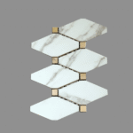 Wave Octagon Tiles - Perfect Ceramic - 077