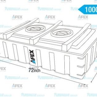 1000 Litre - Apex - Loft Water Tank