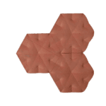 Embossed Star Hexagonal Pattern -2 MDF Ply - Perfect Ceramic - 115
