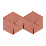 Embossed Hexagonal Pattern - Perfect Ceramic - 2 MDF Ply - Perfect Ceramic - 115