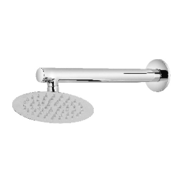 Alixir - Round Ultra Slim Shower 6X6 with 12" Brass Arm