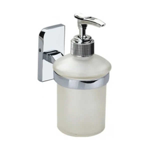 AGL Bathware - Liquid Soap Dispenser - Glass Bottle 143823CP