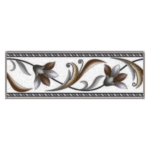 Drashti Ceramic - Digital Border Tiles - 250 x 75 mm - 1502