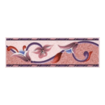 Drashti Ceramic - Digital Border Tiles - 250 x 75 mm - 1508
