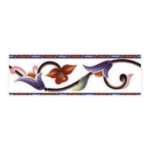 Drashti Ceramic - Digital Border Tiles - 250 x 75 mm - 1509