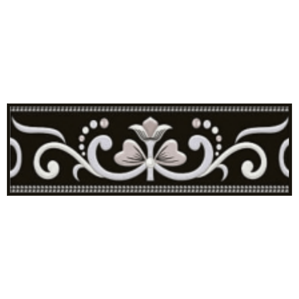 Drashti Ceramic - Digital Border Tiles - 250 x 75 mm - 1516