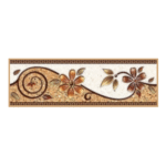 Drashti Ceramic - Digital Border Tiles - 250 x 75 mm - 1518