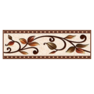 Drashti Ceramic - Digital Border Tiles - 250 x 75 mm - 1524