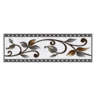 Drashti Ceramic - Digital Border Tiles - 250 x 75 mm - 1525