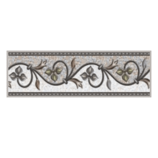 Drashti Ceramic - Digital Border Tiles - 250 x 75 mm - 1532