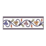 Drashti Ceramic - Digital Border Tiles - 250 x 75 mm - 1533