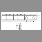 Hansgrohe Thermostat with 5 functions Art. no. 15384700 - Image 2