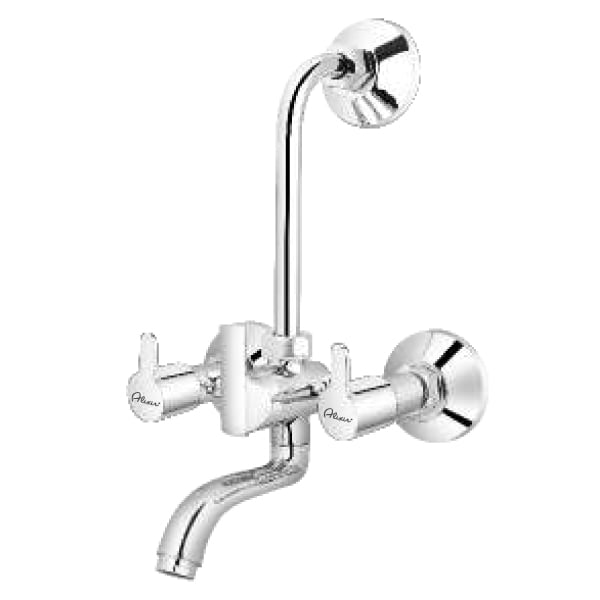 Alixir - FUSION Series - Wall Mixer with Bend for Overhead Shower