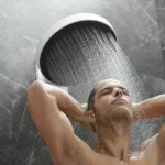 Hansgrohe 360 Overhead Rain Shower Head with Wide Spray Coverage and Premium Chrome Finish - Image 6