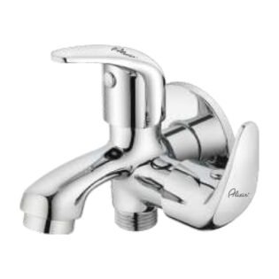 Alixir - HEXA Series - 2 Way Bib Cock with Wall Flange