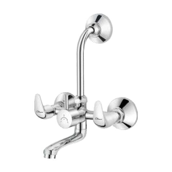 Alixir - HEXA Series - Wall Mixer with Bend for Overhead Shower