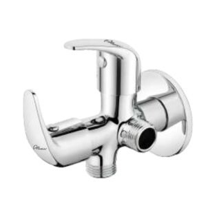 Alixir - HEXA Series - 2 Way Angular Stop Cock with Wall Flange