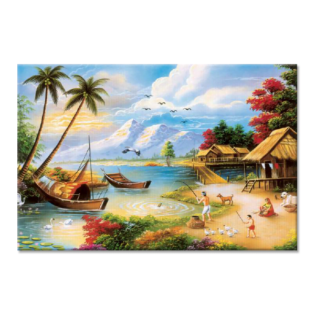 TACTILE DECOR - Crystal Vitrified Poster Tiles - 1pc. - 2108