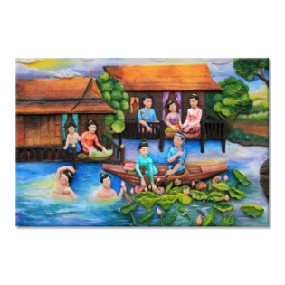 TACTILE DECOR - Crystal Vitrified Poster Tiles - 1pc. - 2110