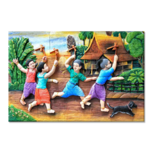 TACTILE DECOR - Crystal Vitrified Poster Tiles - 1pc. - 2111