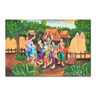 TACTILE DECOR - Crystal Vitrified Poster Tiles - 1pc. - 2113