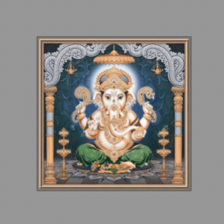 Lord Ganesha - Drashti Ceramics - 1 pc. - 2207