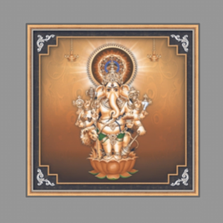 Lord Ganesha - Drashti Ceramics - 1 pc. - 2212