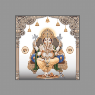 Lord Ganesha - Drashti Ceramics - 1 pc. - 2211
