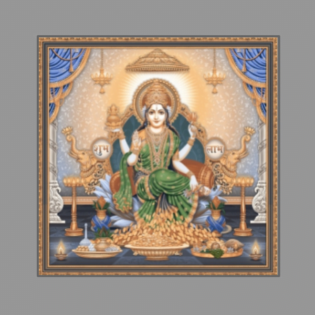 Shree Laxmi Maa - Drashti Ceramics - 1 pc. - 2224