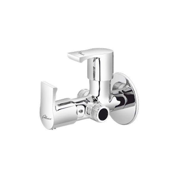 Alixir - LEO Series - 2 Way Angular Stop Cock with Wall Flange