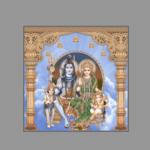 Shiv Parivar - Drashti Ceramics - 1 pc. - 2228