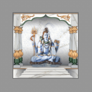 Lord Shiv - Drashti Ceramics - 1 pc. - 2227