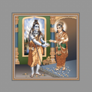 Shree Annpurna Maa - Drashti Ceramics - 1 pc. - 2229