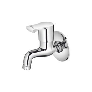 Alixir - LEO Series - Washing Machine Bib Cock with Wall Flange