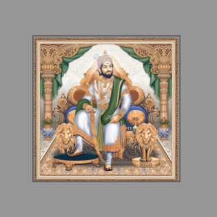 Chhatrapati Shivaji Maharaj - Drashti Ceramics - 1 pc. - 2236