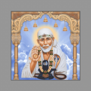 Lord Sai Baba - Drashti Ceramics - 1 pc. - 2237