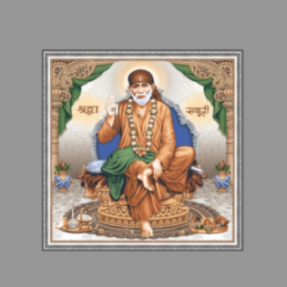 Lord Sai Baba - Drashti Ceramics - 1 pc. - 2238