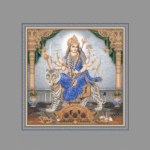 Shree Ambe Maa - Drashti Ceramics - 1 pc. - 2256