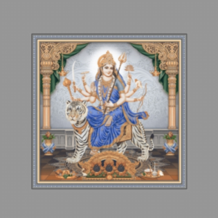 Shree Ambe Maa - Drashti Ceramics - 1 pc. - 2256