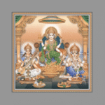 Lakshmi Ganesh Saraswati - Drashti Ceramics - 1 pc. - 2264