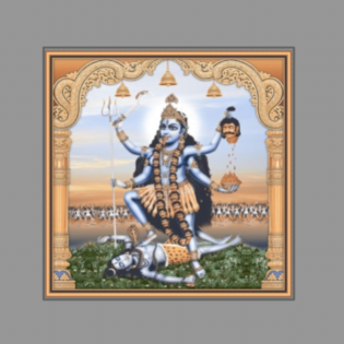 Shree Mahakali Maa - Drashti Ceramics - 1 pc. - 2268