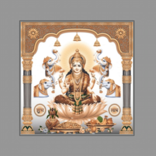 Shree Laxmi Maa - Drashti Ceramics - 1 pc. - 2269