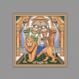 Shree Chamunda Maa - Drashti Ceramics - 1 pc. - 2272