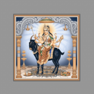 Aai Shree Meldi Maa - Drashti Ceramics - 1 pc. - 2274