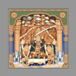 Shree Harsidhhi Maa - Drashti Ceramics - 1 pc. - 2275 - 600 x 600 mm